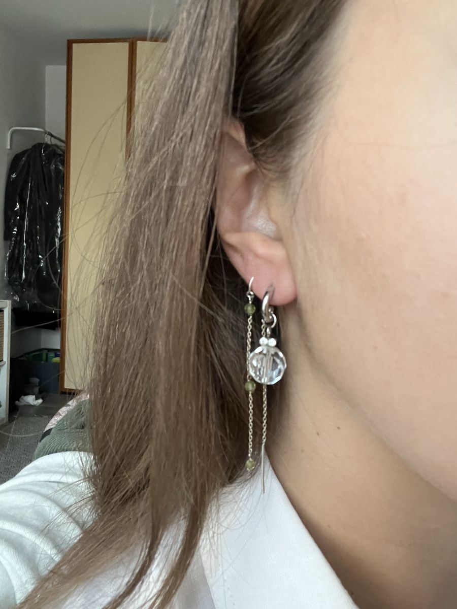 Orecchini pendenti & Orecchini a lobo: Real silver earrings  – Usato da Vezia venduto da chi_byp8 1