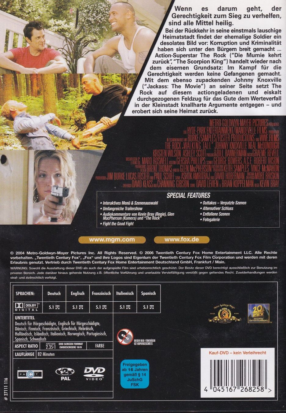 Alle DVDs: DVD ab Fr. 1.--, Walking Tall – Gebraucht aus Lausen von Mondeo10628 1