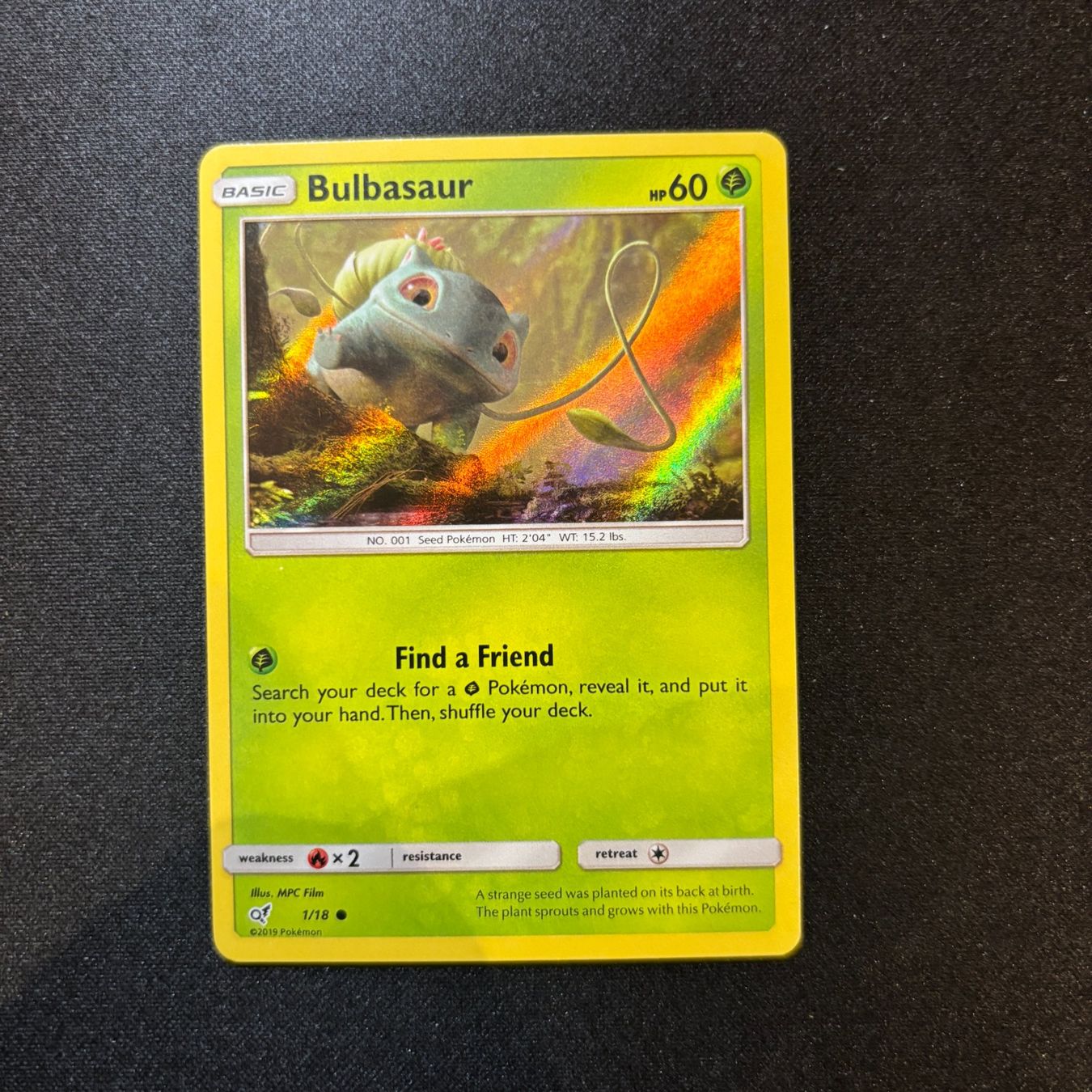 Pokémon Carte collezionabili: Pokémon - Bulbasaur - (1/18) – Usato da Ambrì venduto da Luk_wnr7