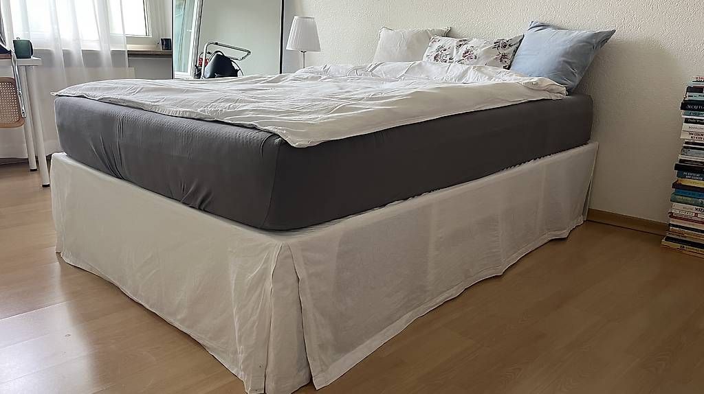 Ikea Letti: Bettgestell 140x200cm inkl. Rollrost – Usato da Hergiswil NW venduto da amlii_21 1