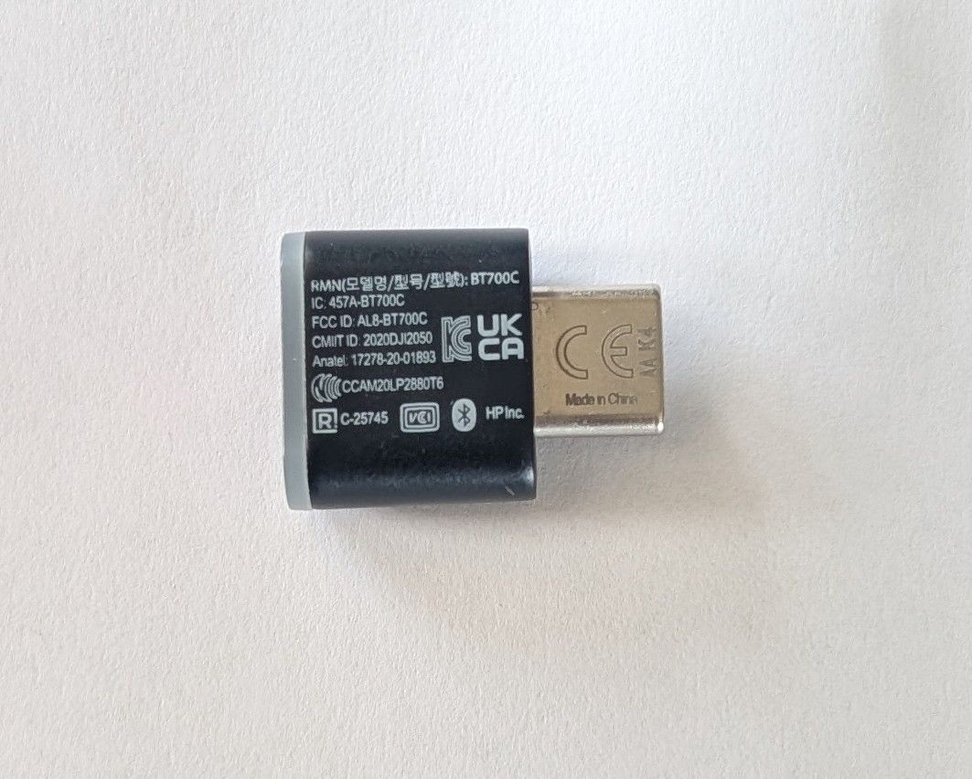 Kopfhörer: Adaptateur Bluetooth Poly BT700C USB-C comme neuf – Gebraucht aus COTTENS VD von Lunaebuyers 1