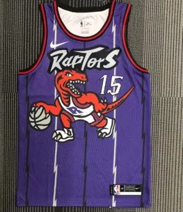 Toronto Raptors Vince Carter Trikot, Grösse XL, Lila!