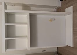 MICKE Elemento supplementare alto, bianco, 105x65 cm