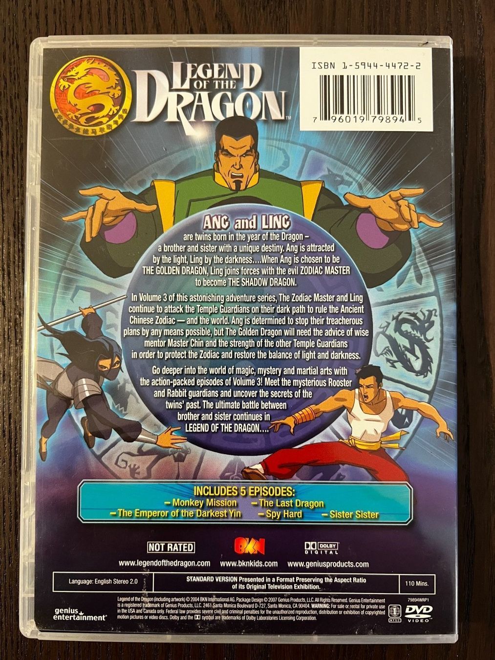 Tutti i DVDs: Legend of the Dragon – Usato da Zürich venduto da FilmFreunde 1