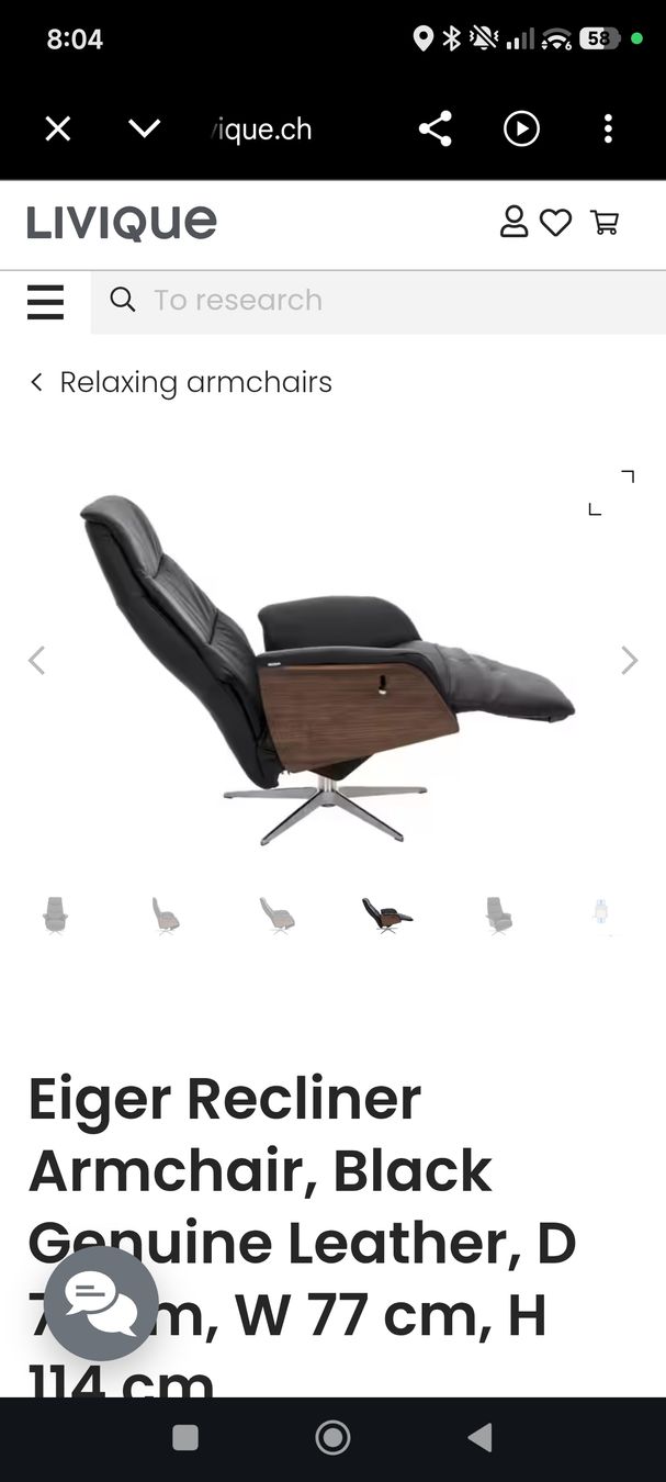 Livique Poltrone: Relaxsessel Leder – Nuovo (secondo la descrizione) da schafisheim venduto da murugg 2
