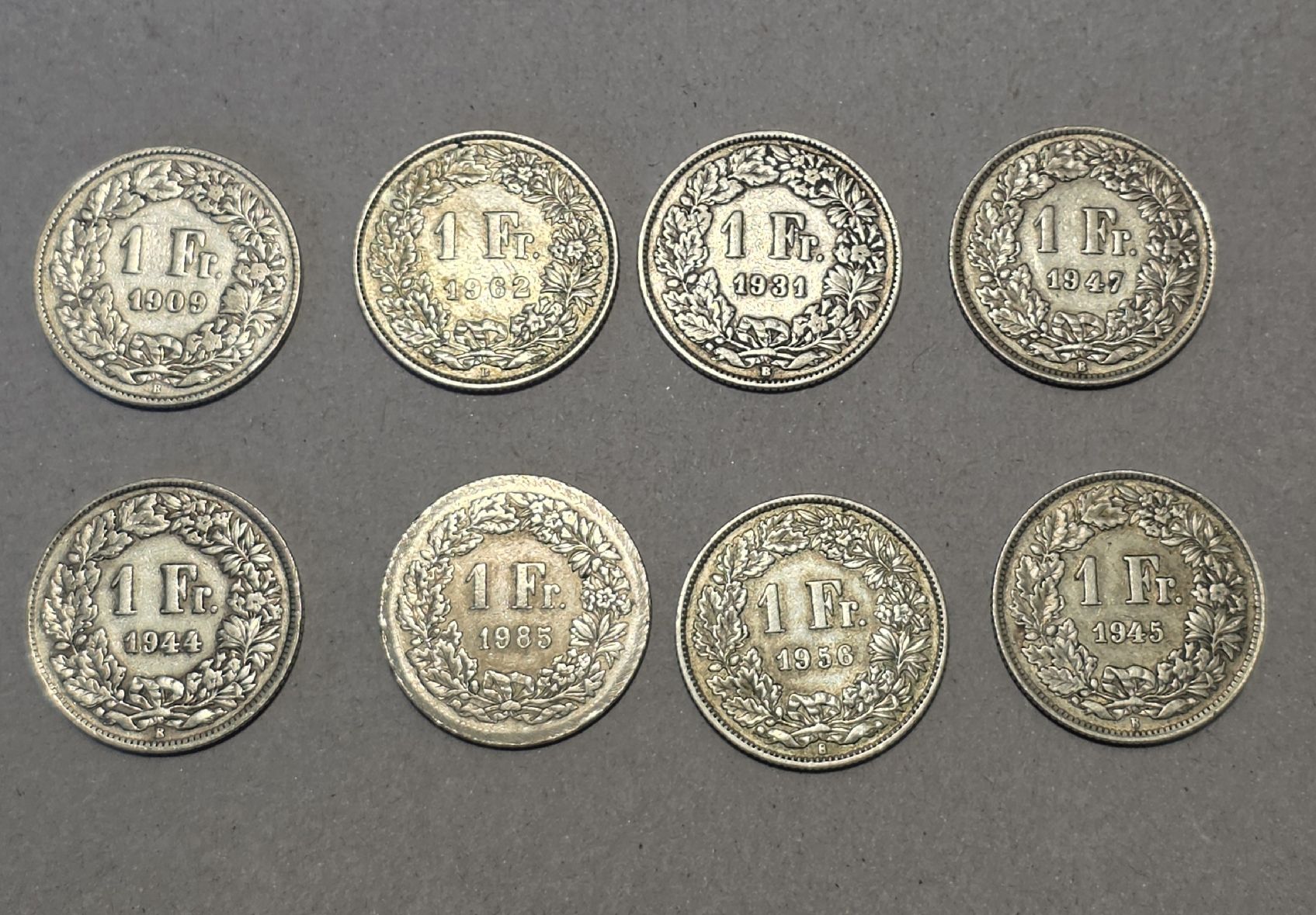 Tutti le monete: Collection de monnaie en argent dès 1909 – Usato da Saxonne (Ayent) venduto da Dino192 4