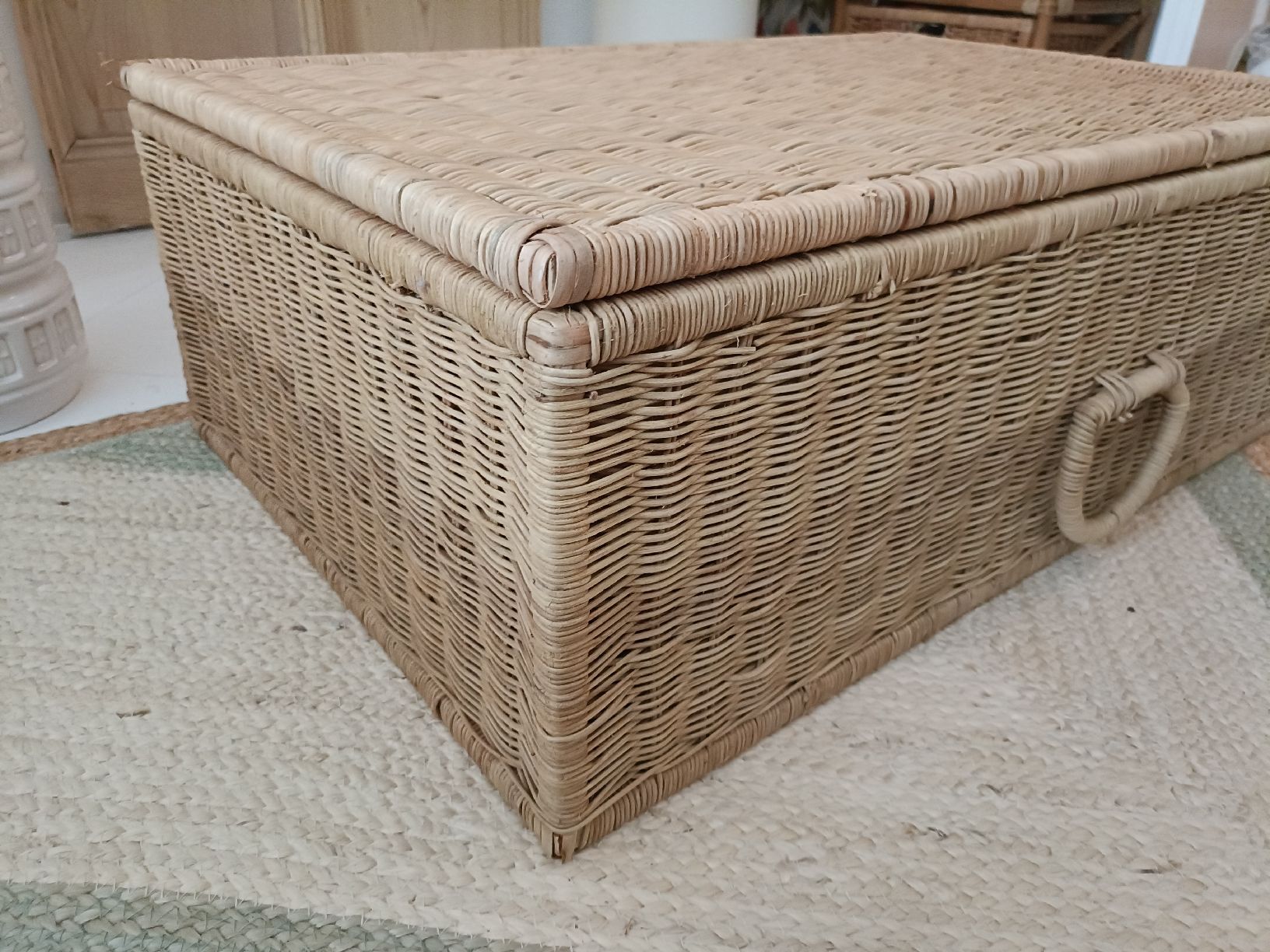 Maisons du monde Altro per la casa: Grande cesta vimini/Weidenkorb – Usato da Castagnola venduto da sadeco 5