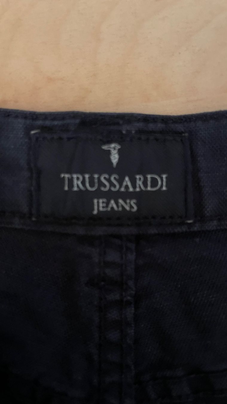 Trussardi Hosen: Trussardi Hose blau Gr. 32 – Gebraucht aus Wetzikon ZH von Schrungus 2