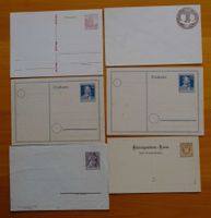 6 Stk. Ganzsachen / Postkarten (*)