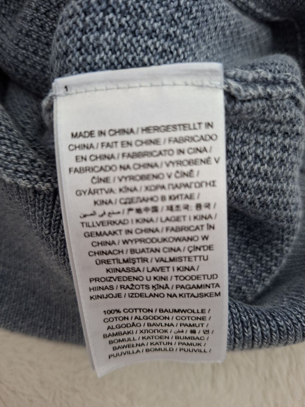 Gant Maglioni & Felpe: Pull GANT Bleu Coton Homme Taille S Bon état – Usato da Renens VD venduto da ser_j2fn 4