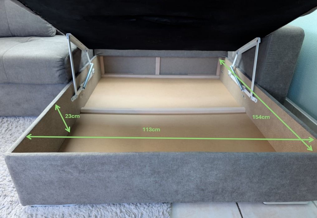 Divani: Grosses Sofa mit Bettfunktion & Stauraum. – Usato da Eschenbach SG venduto da mel_w5m7 5