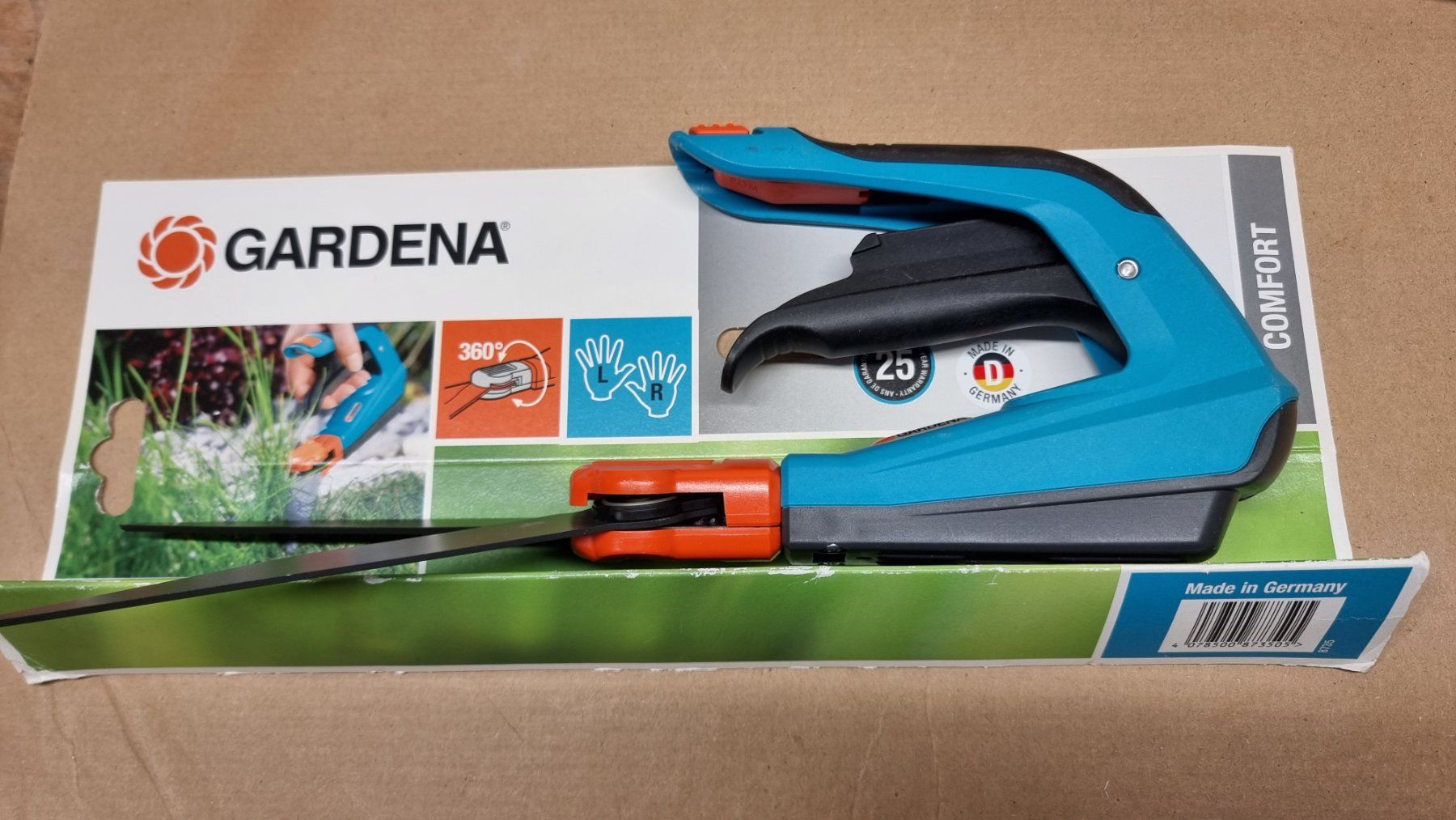 Gardena Tutti gli attrezzi: Gardena Garten Grasschere Comfort – Nuovo (secondo la descrizione) da Rebstein venduto da James-Dean 3