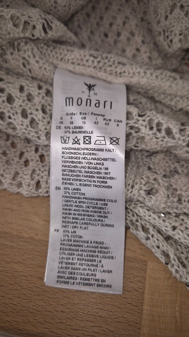 Monari Pullover & Sweatshirts: Sehr schöner Pulli von MONARI mit Leinen – Neu (gemäss Beschreibung) aus Chur von polly07 3