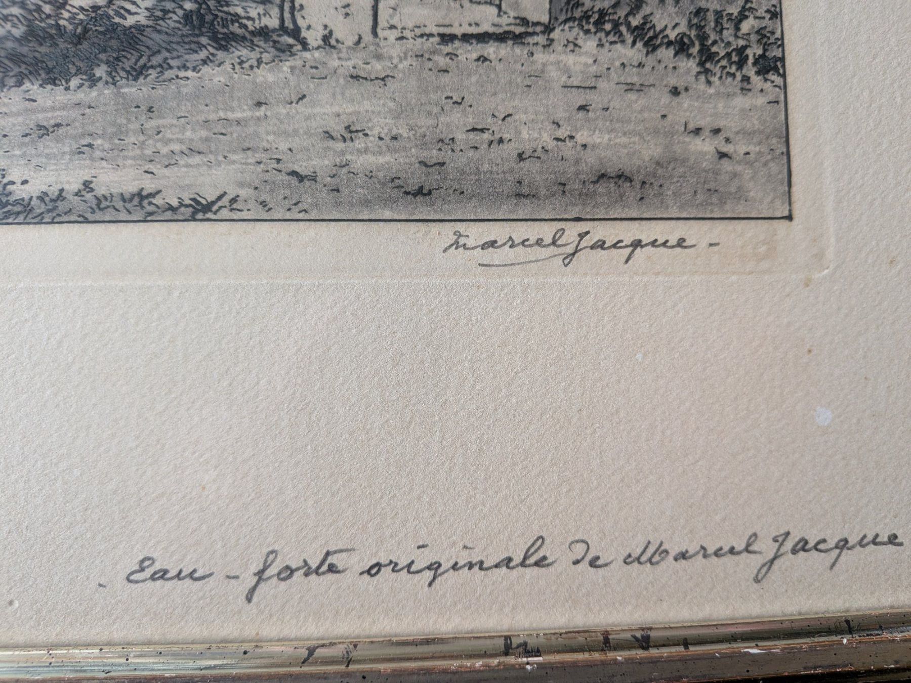 Dipinti: Marcel Jaque Atelier Th. Rousseau Barbizon – Usato da Emmen venduto da magelan 2