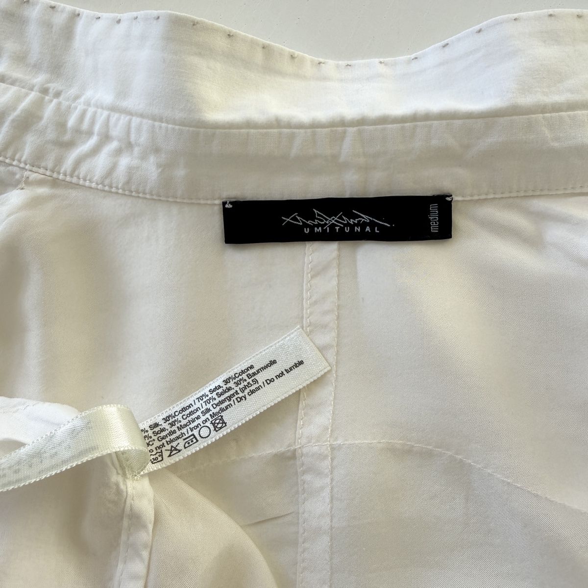 Camicette: UMIT UNAL Silk & Cotton Blouse – Nuovo (secondo la descrizione) da Emmen venduto da Colette-Juliette 8
