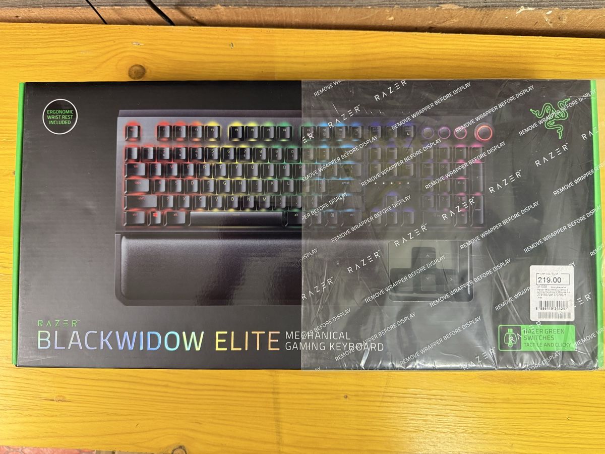 Razer Tastiere: Razer BlackWidow Elite Gaming Tastatur – Nuovo e nell'imballaggio originale da Uster venduto da Dervisevic_Su