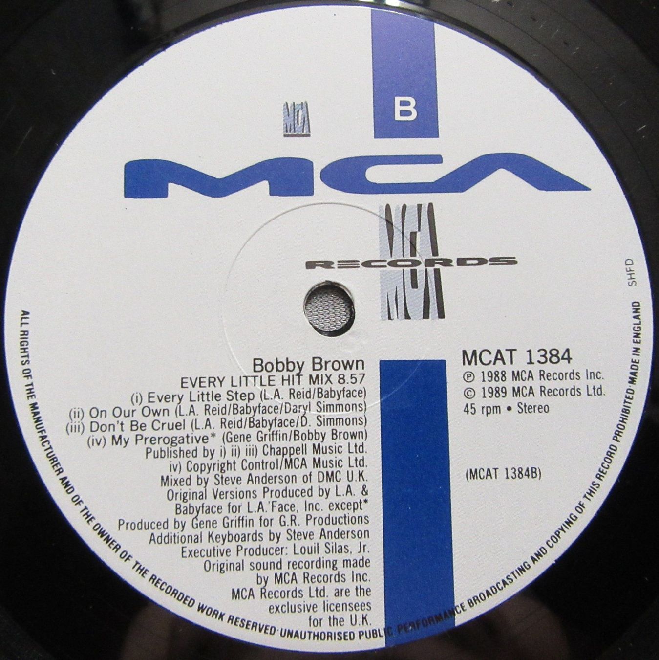 Dischi in vinile: Bobby Brown - Roni - Maxi Single ab CHF 5.00 – Usato da Auenstein venduto da Padabimbim 3