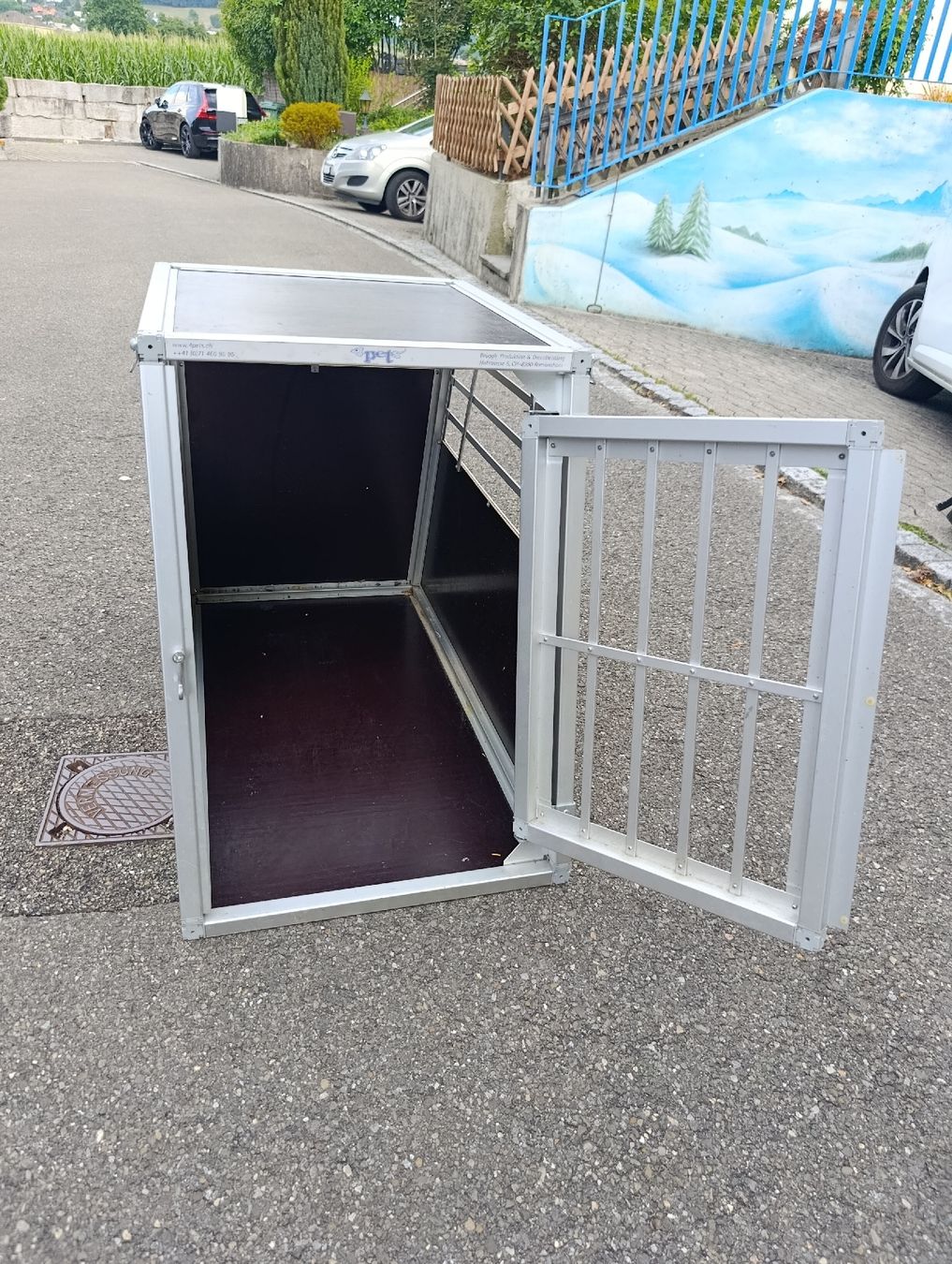 Cages, transport & sécurité: Hunde Transportbox  – D'occasion à Strengelbach par Cbrughelli 3