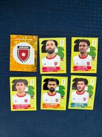6 Panini Sammelbilder von Jordanien