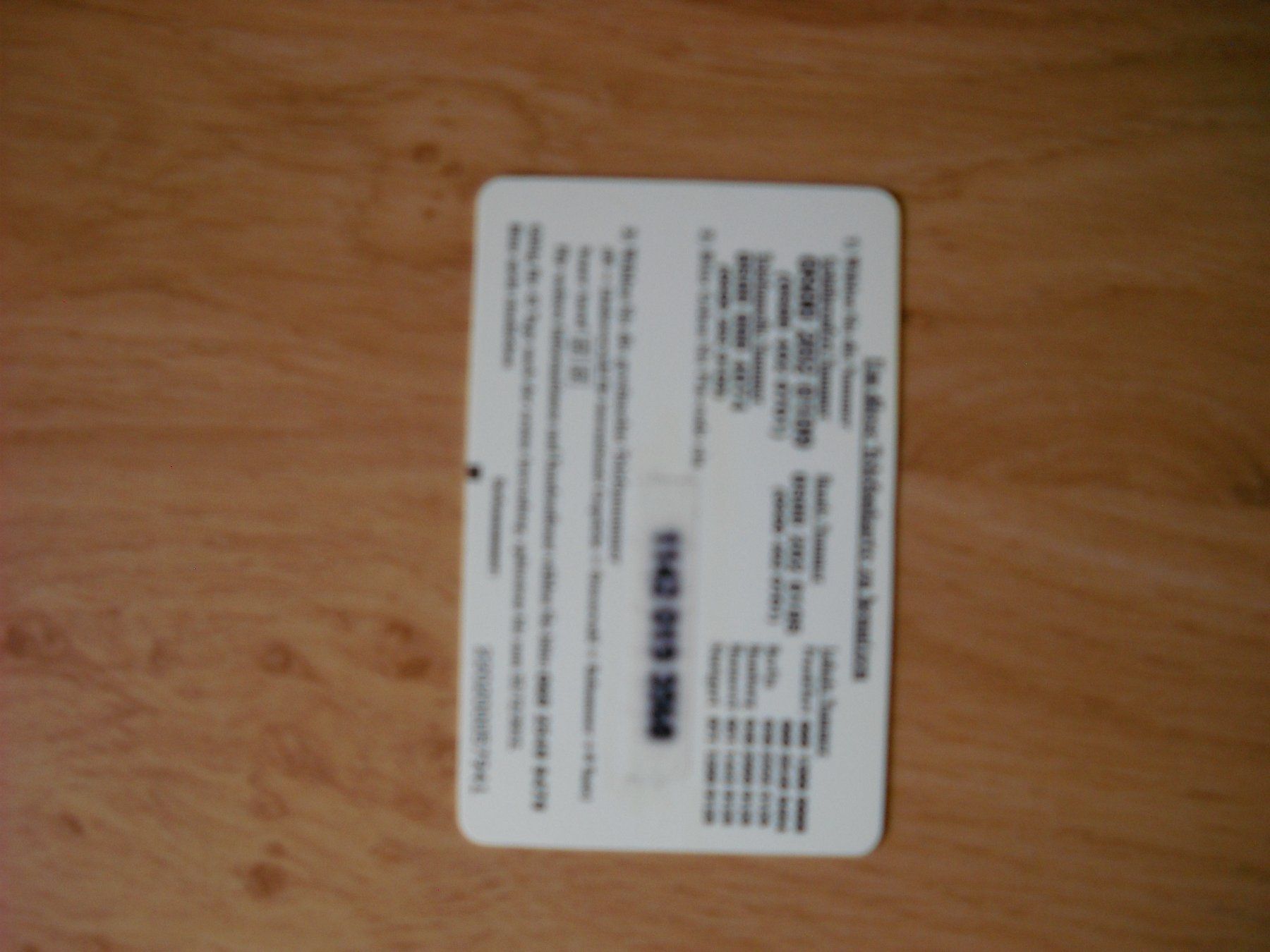 Telefon- & Taxkarten: 2gether International Calling Card – Gebraucht aus Boningen von FrediP 1