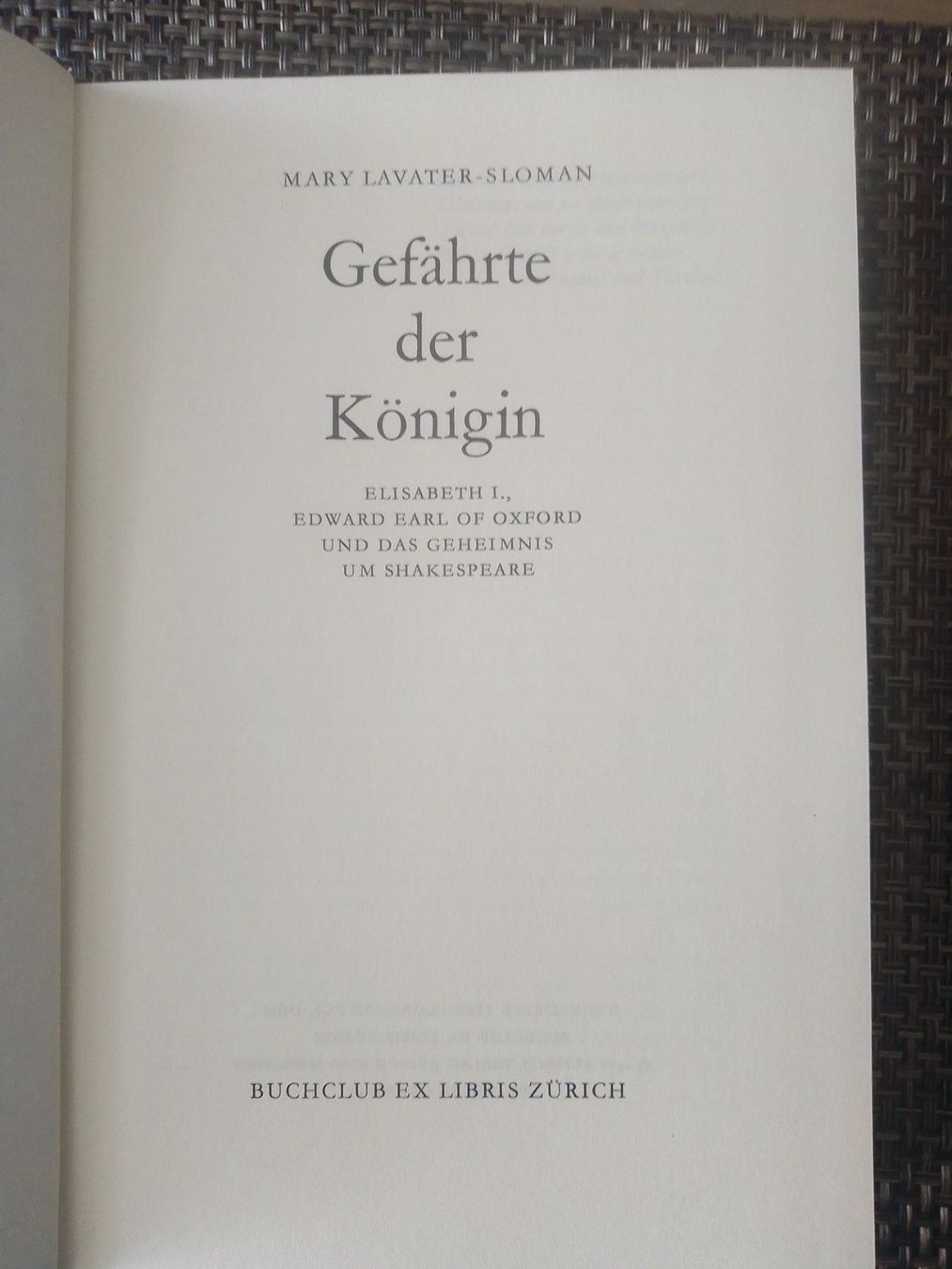 Libri: Gefährte der Königin – Usato da Bassersdorf venduto da elm_f9sw 1