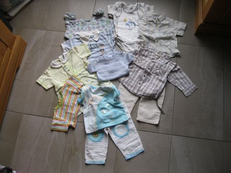 lot 14 pièces taille 74