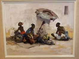 Gerard Pieter Adolfs (1898-1968) Öl/Lwd signiert/nummeriert