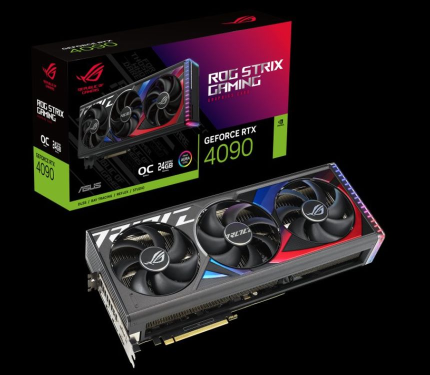 ASUS ROG Strix GeForce RTX® 4090 24GB OC Edition Gaming Grafikkarte