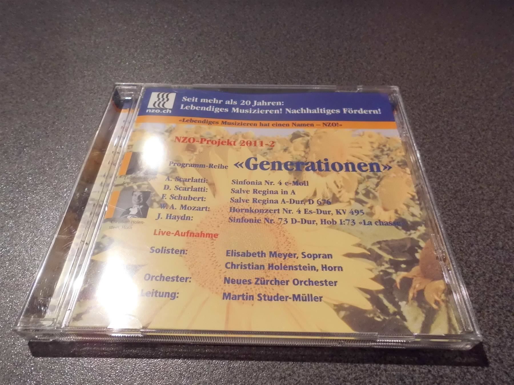 CDs: CD NZO Projekt 2011-2, Programm Reihe – D'occasion à Zürich par abraxas1291