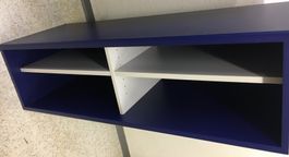 Büromöbel Regal blau