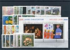 FL Jahreszusammenstellung 2000 postfr.