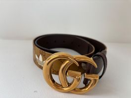 Gucci /Adidas Ledergürtel 70/28
