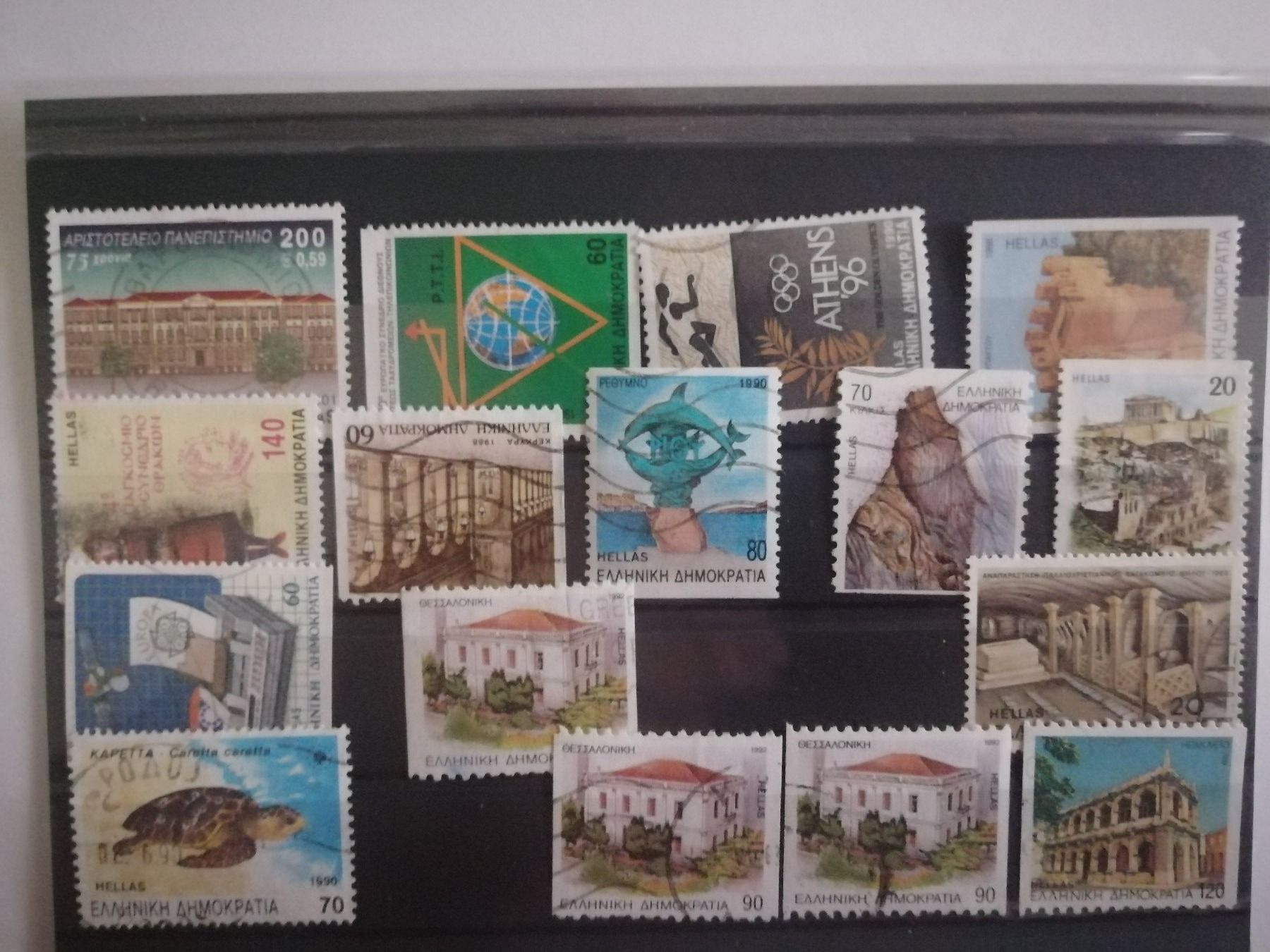 Alle Briefmarken: Briefmarken von Griechenland – Gebraucht aus Hinterkappelen von 1399 2