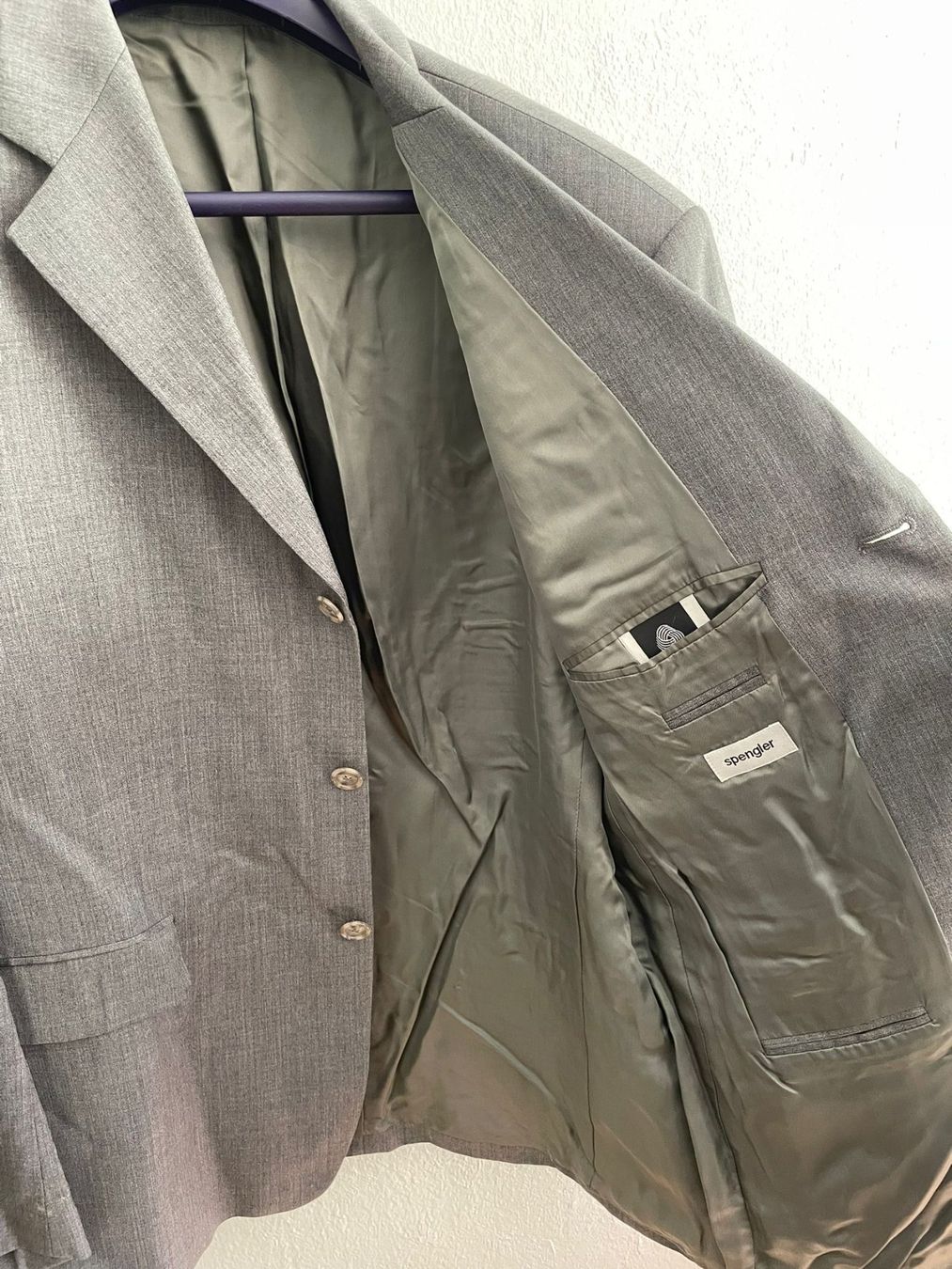 Completi: Grauer Herren-Blazer Spengler L/40 – Usato da Ebikon venduto da Mangotango1 3