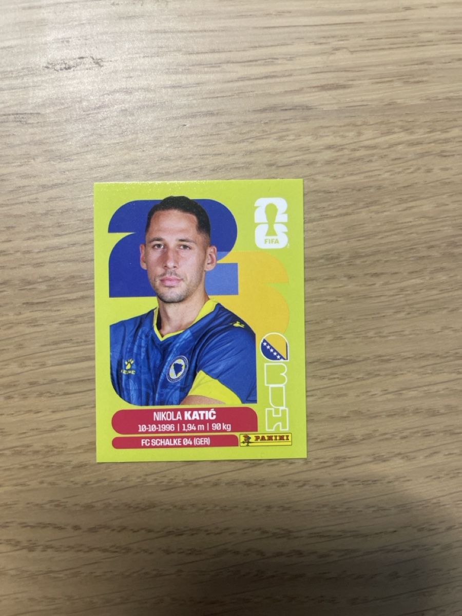 Sticker: Panini FIFA WC BIH 7 – Nuovo (secondo la descrizione) da Lausanne 26 venduto da mar_2ldv