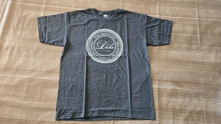 🆕️ Cooles Duke Guitars T-Shirt - L - Grau meliert 6️⃣