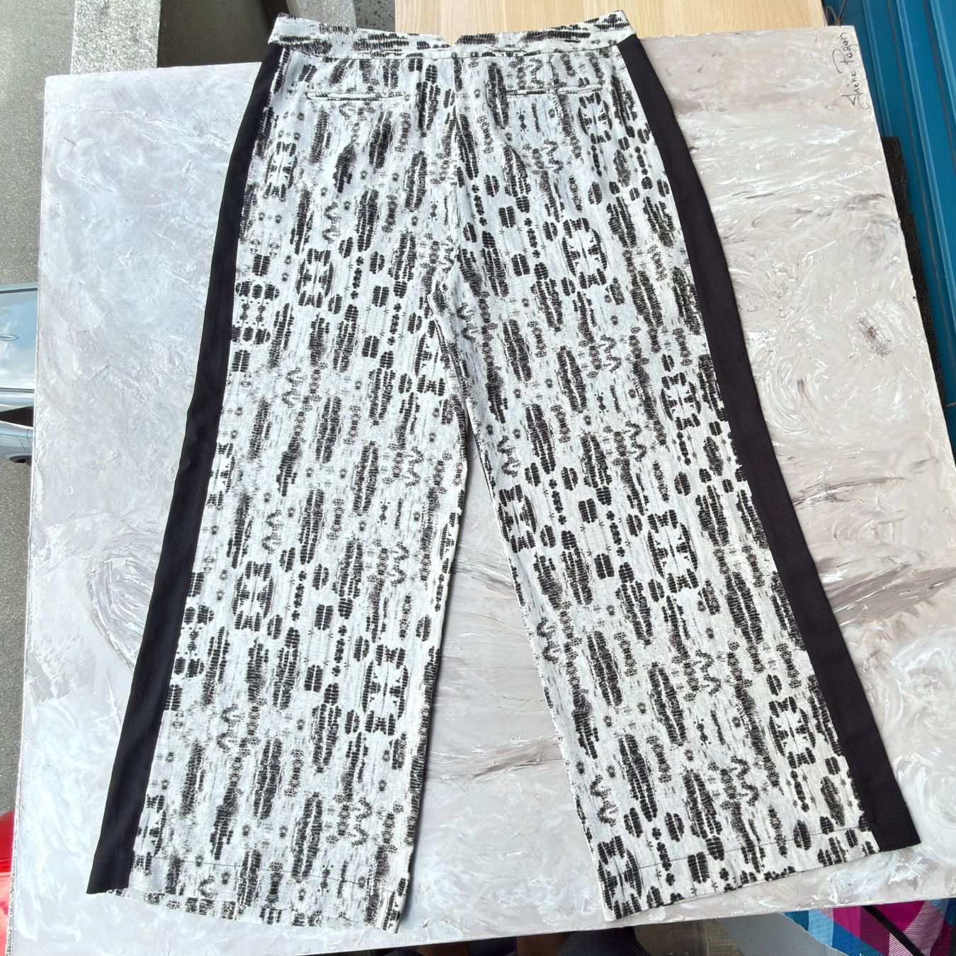 Pantaloni: Pantalon large "Racha" BCBGMAXAZRIA — Taille L – Usato da Thônex venduto da Suisse.Shopping 6