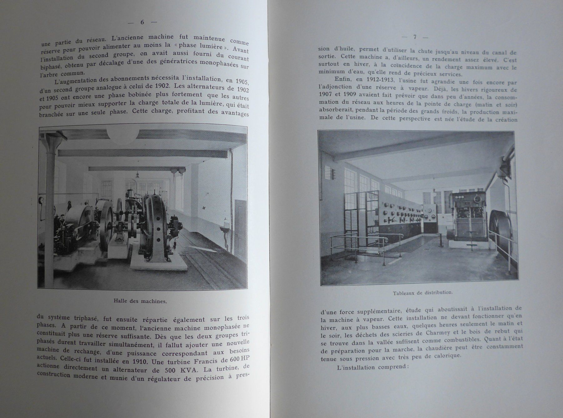 Libri: Bulle-Châtel St Denis-Broc - Entreprises Electriques 1914 – Usato da Savagnier venduto da Ne2065 2