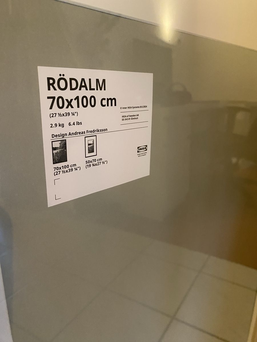 Ikea Cadres de tableaux: Large picture frame 70cm x 100cm – D'occasion à Zürich par Niccy1 1