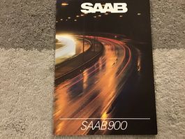 Saab 900 Verkaufsprospekt 38 Seiten 1982
