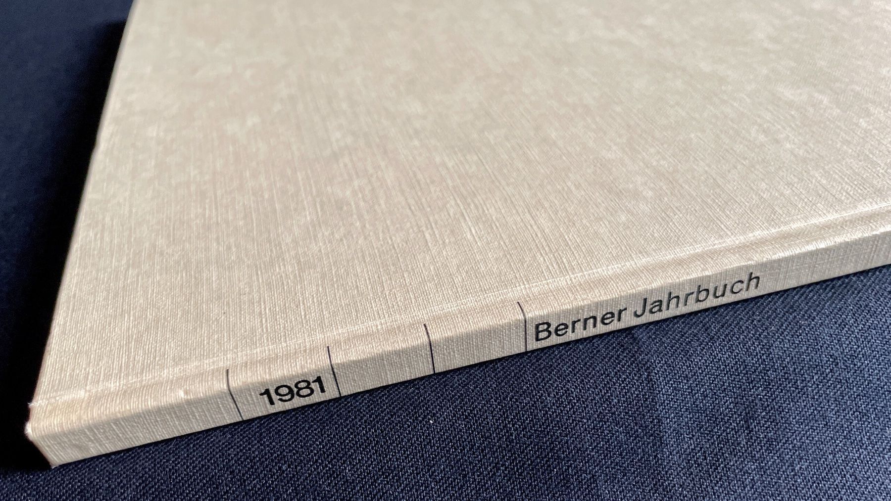 Bücher: Buch 1981 Bern - Jahresbuch – Neu (gemäss Beschreibung) aus Bern von Chraebu2 1