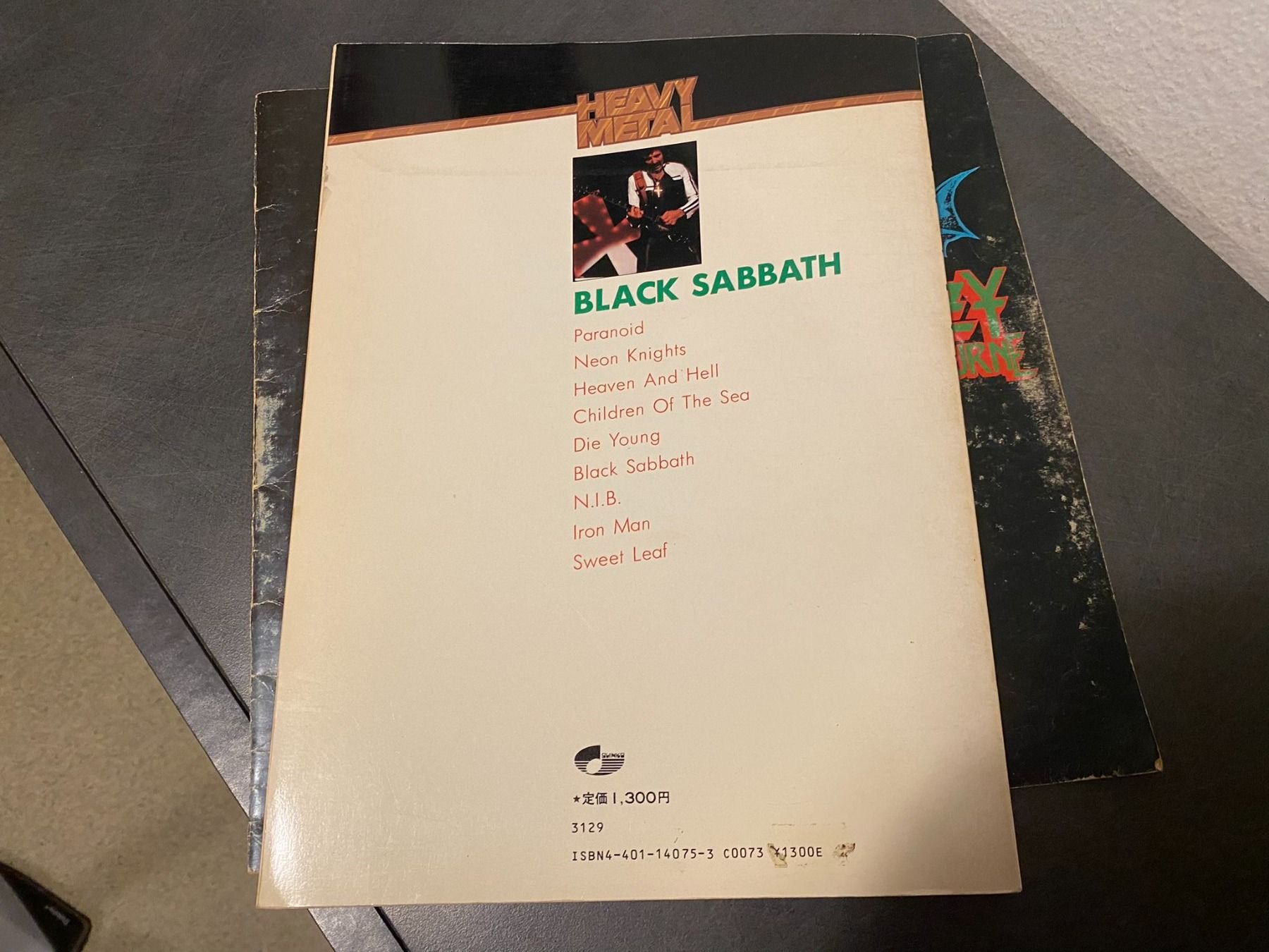 Riviste & Magazine: Black Sabbath Notenbuch & Ozzy Tourbuch – Usato da Basel venduto da FatCatPacksTheRatt 3