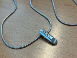 Silberkette 925 mit Zirkonia Anhänger – Modern & Elegant