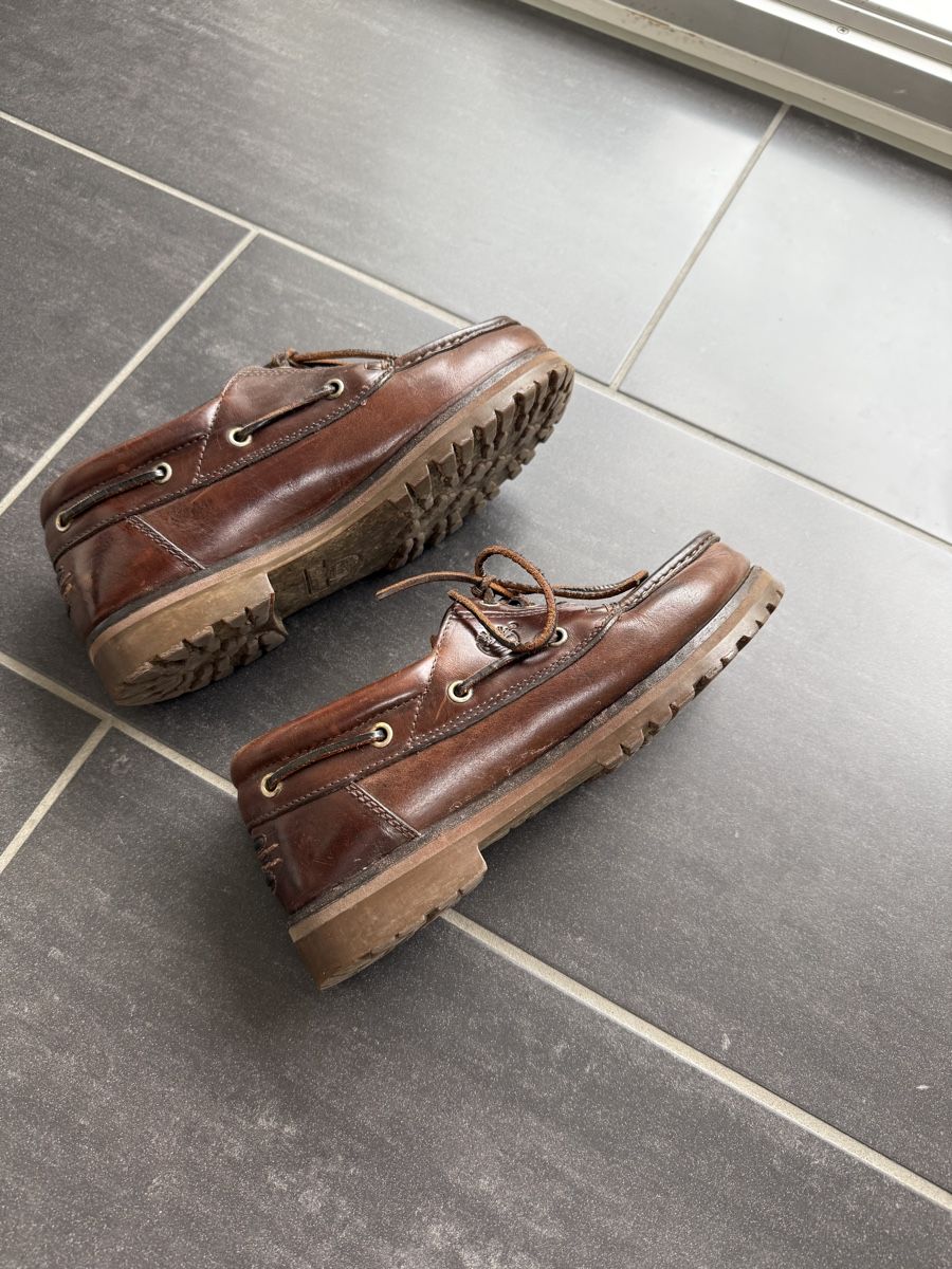 Damenschuhe: Timberland Bootsschuhe Leder braun – Gebraucht aus Russikon von manureloop 3