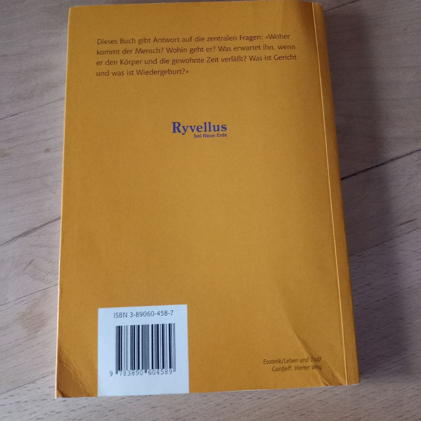 Livres: Vom Ewigen Leben  von Rodney Collin – D'occasion à Ebnat-Kappel par blazzi 1