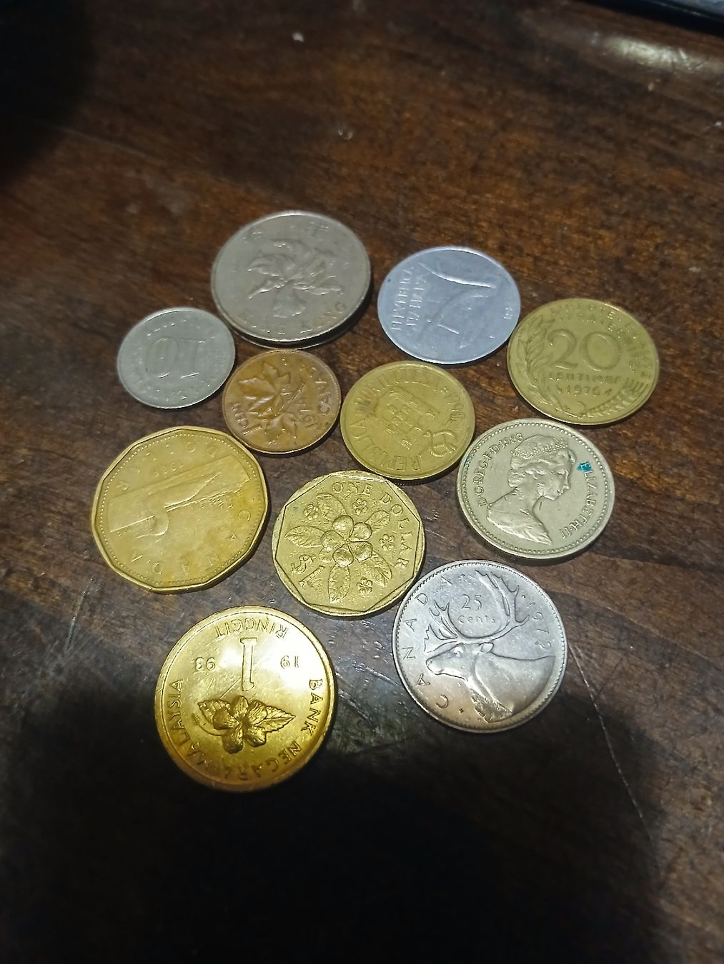 Alle Münzen: Collection de pièces du monde entier - divers pays – Gebraucht aus Marly von globetrotter1723