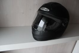 NEXO Motorradhelm / Helm / wie neu / Gr. L / matt schwarz