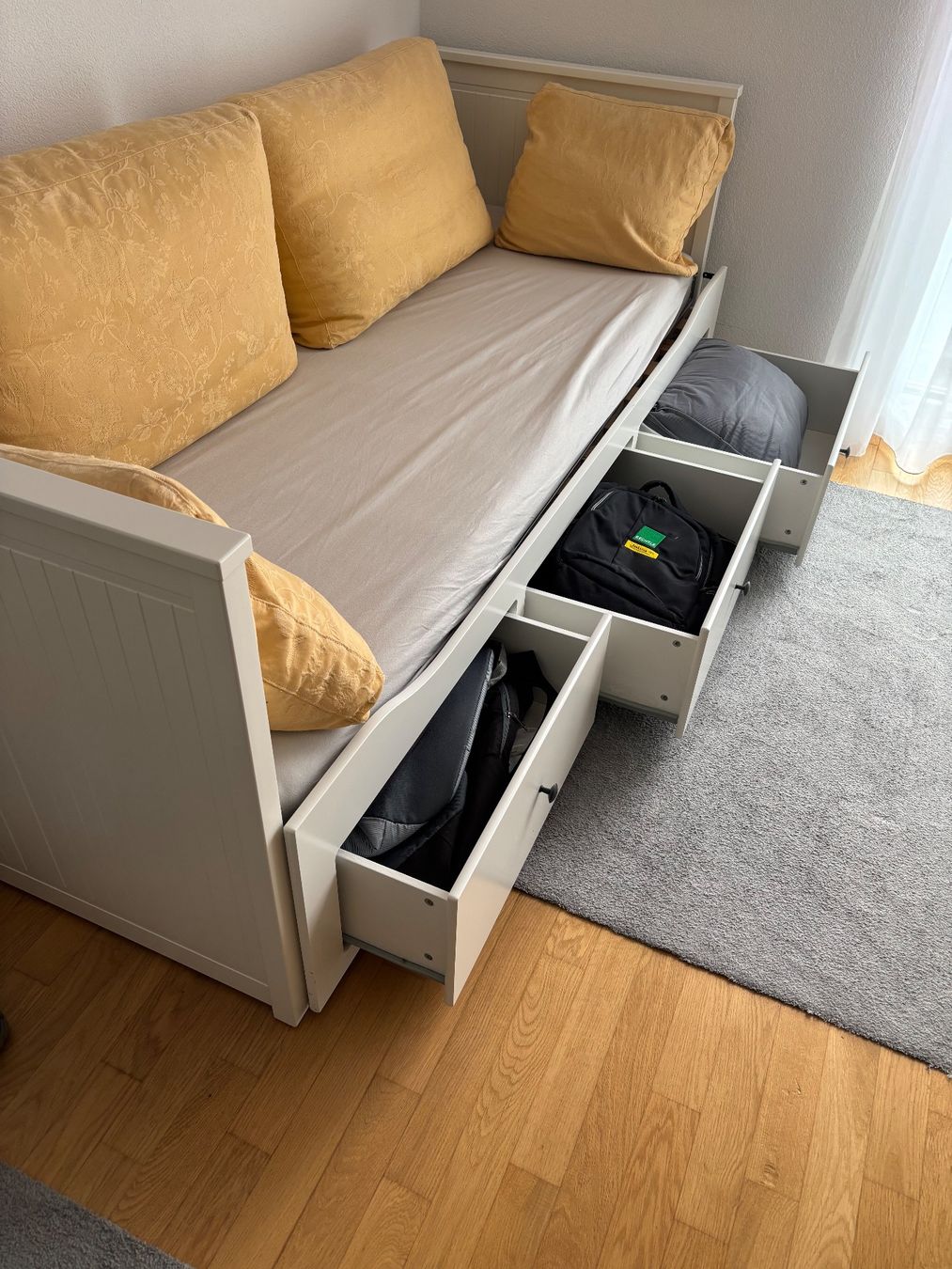 Ikea Letti: Lit-banquette IKEA extensible – Usato da Granges-Paccot venduto da cor_l52w 1