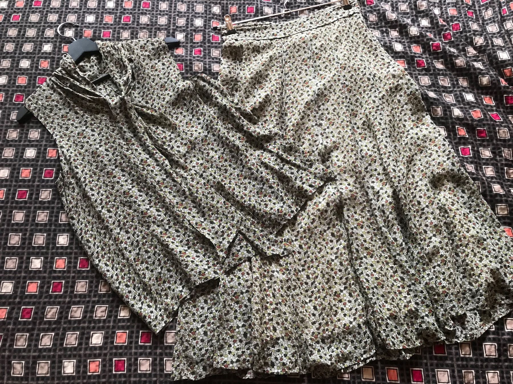 Hemisphere Röcke: Ensemble jupe et blouse HEMISPHERE, taille XS-S – Neu (gemäss Beschreibung) aus Morges von sandy069 3