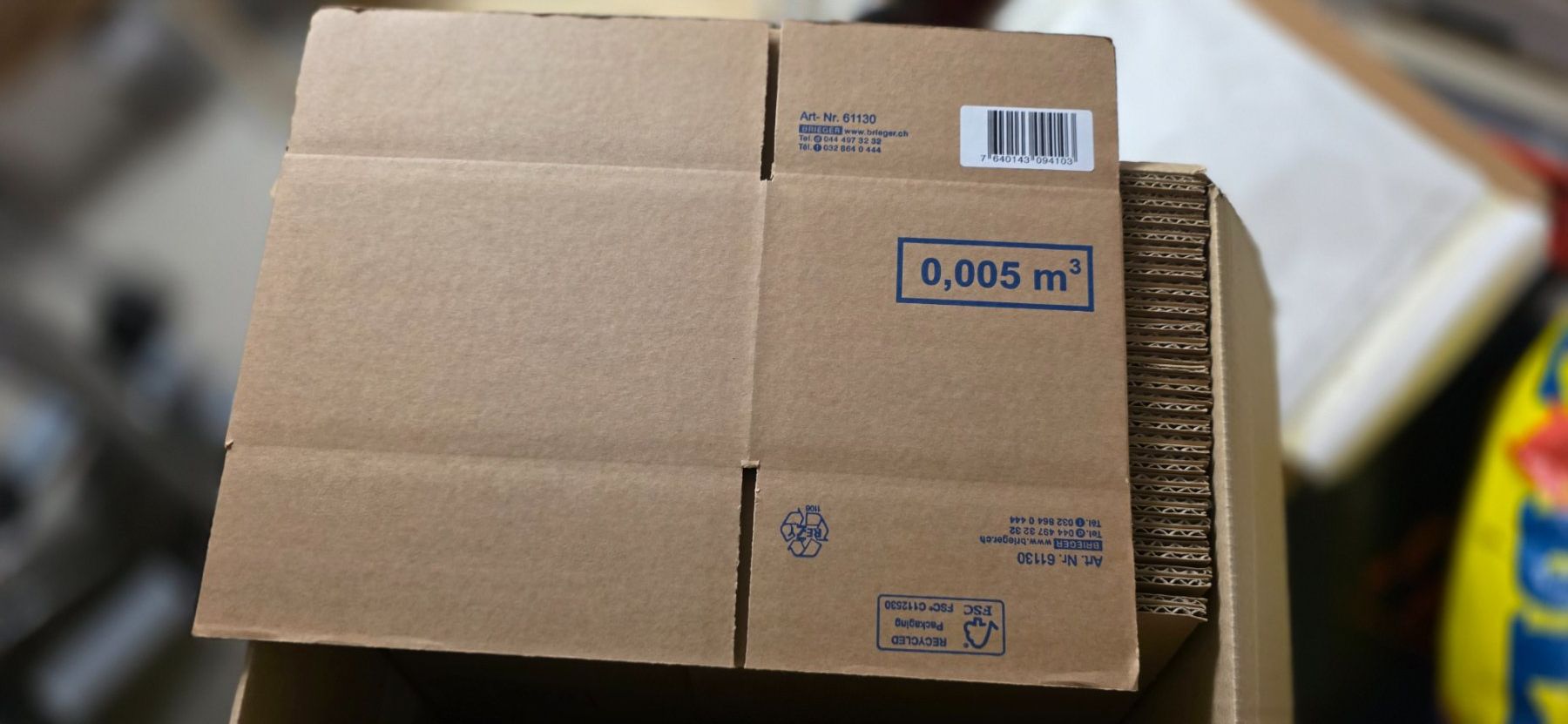 Kartons: Brieger Versandboxen 220x155x120mm – Neu und originalverpackt aus Neuhausen von david.schwarz86 1
